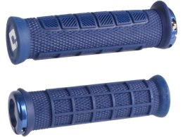 ODI MTB grips Elite Pro Lock-On 2.1 navy blue, 130mm blue clamps
