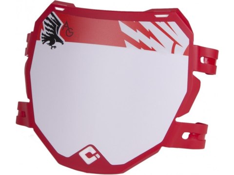 ODI Number Plate red