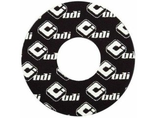ODI grip Donut czarny with white Logo