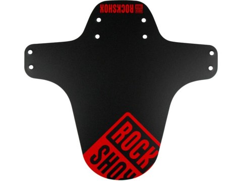 RockShox MTB Fender Czarny with Oxy Red Print