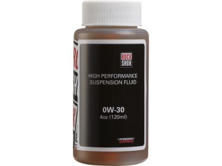 RockShox Suspension Oil, 0W-30, 120ml Bottle - Pike/Revelation 2018+/Lyrik B1/Ya