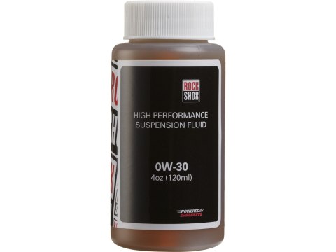 RockShox Suspension Oil, 0W-30, 120ml Bottle - Pike/Revelation 2018+/Lyrik B1/Ya
