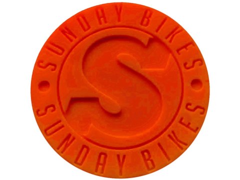 Sunday Puck Grind Wax 1 Stk., pomarańczowy