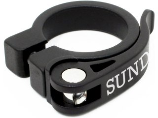 SundayBMX Sattelklemme QuickRelease 29.8mm, czarny Für 27.2mm Sattelstützen