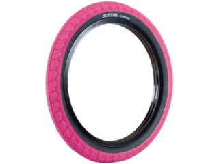 TIRE CURRENT v2 20x2.40" (DUAL-PLY) pink w/BLACK WALL