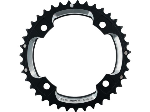 CHAIN RING MTB 39T 120 S2 AL6 LONG PIN GXP CNC 2X10 BLACK