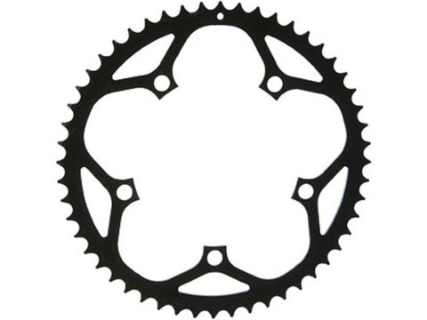 CHAIN RING ROAD 48T 130 SS TRACK V1 AL3 BLACK