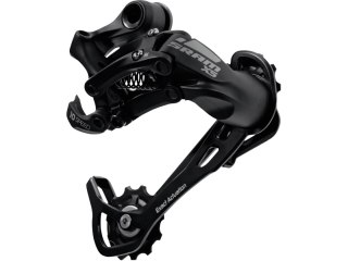 Rear Derailleur X-5 10-speed Medium Cage Aluminum Czarny