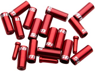 SRAM Ferrule Kit, Aluminum Red - includes Shift 4.0mm Qty 10, Brake 5.0mm Qty 6,