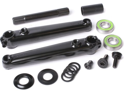 Saker 3pc Crank 155mm, 19mm, Inkl. Mid BB czarny