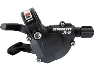 Shifter X-5 Trigger 3sp Front Czarny