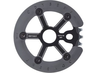Sprocket Utility w. Guard 28T, 7075-T6 czarny
