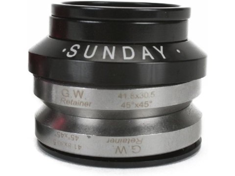 Sunday Int. Headset SB 1-1/8", czarny