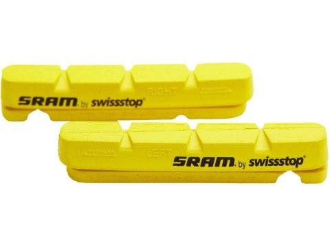 Brake Pad Insert for Carbon Rim SRAM Road Yellow Qty 2