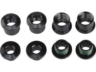 CRANK CHAINRING BOLT KIT X01/DH 4-ARM ALUMINUM BLACK