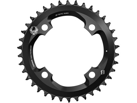 Chain Ring X-SYNC 2 38T 104 BCD Alum Eagle Czarny