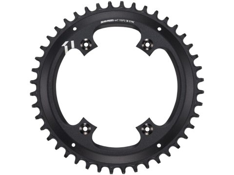 Chain Ring X-Sync 44T 11 Speed Apex1 Asymmetric 110BCD Alum Czarny BB30 or GXP