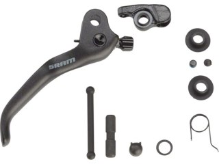 DISC BRAKE LEVER BLADE KIT - ALUMINUM BLACK V2 (INCLUDES BLADE, PIN, REACH KNOB,