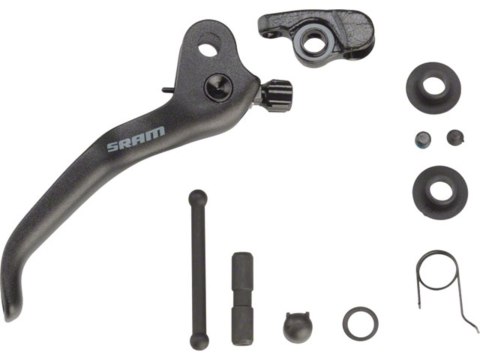DISC BRAKE LEVER BLADE KIT - ALUMINUM BLACK V2 (INCLUDES BLADE, PIN, REACH KNOB,