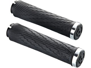 Locking Grips for XX1 Grip Shift 100mm and 122mm with Silver Clamps and End Plug