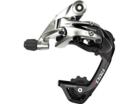 Rear Derailleur Red Short Cage 11-speed Max 28T C2