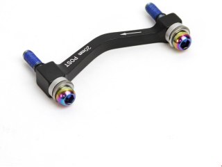 SRAM Disc Adapter 20P Post Mount, Stahl (CPS + Standard) (przód 180mm/tył, 160mm), rainbow