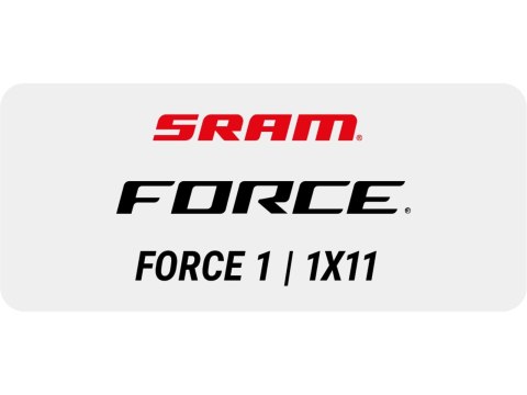 SRAM Force 1 Groupset Hydr. Disc-Brake, 1x11, Flatmount