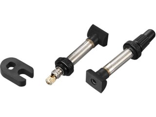 Tubeless Universal Valve, Removable Valve Core (includes 1 tubeless valve & 1 v