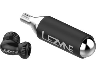 Lezyne CO2 Pump Twin Speed Drive CNC 16g cartridge, czarny