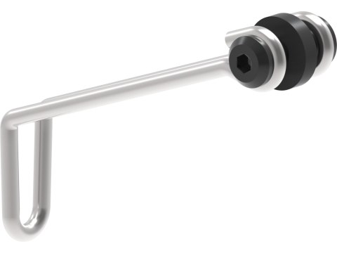 Lezyne EBIKE WIRE MOUNT silber