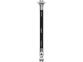 Lezyne Ersatzschlauch ABS Flex Hose Presta mit Ventilwerkzeug für Road Drive Pumpen, czarny/silber