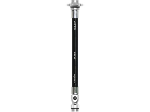 Lezyne Ersatzschlauch ABS Flex Hose Presta mit Ventilwerkzeug für Road Drive Pumpen, czarny/silber