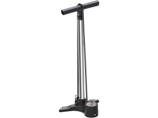 Lezyne Floor Pump Macro Floor Drive DV, silver, 220psi, 63,5cm