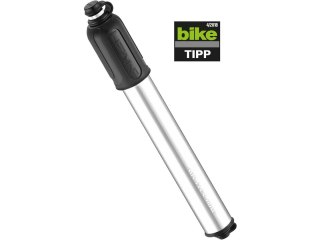 Lezyne Hand pump CNC Drive HV Medium, silver