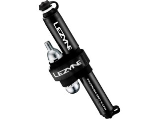 Lezyne Hand pump CNC Pressure Drive CFH incl. 16g cartridge, czarny