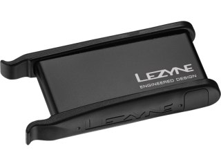 Lezyne Lever Kit in Alloy Box, 2xTire Lever, 6xPatch, 1xScuffer, 1xTire Boot, czarny