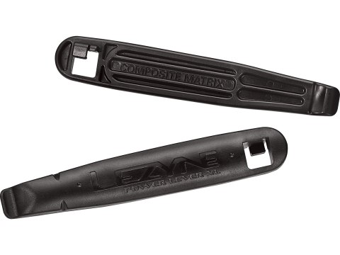 Lezyne Tire Lever, POWER LEVER XL with spook hook, czarny, composite material