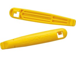 Lezyne Tire Lever, POWER LEVER XL with spook hook, yellow, composite material