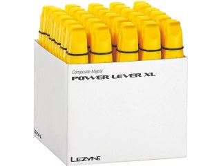 Lezyne Tire Lever, POWER LEVER XL, yellow, composite material, DISPLAY BOX, 30 pcs