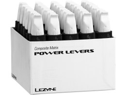 Lezyne Tire Lever, POWER LEVER with spook hook, white, composite material, DISPLAY BOX 30pcs