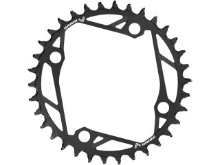 SRAM Kettenblatt E-MTB T-Type Eagle 34T, LK: 104mm, Stahl, czarny, 12-biegowa
