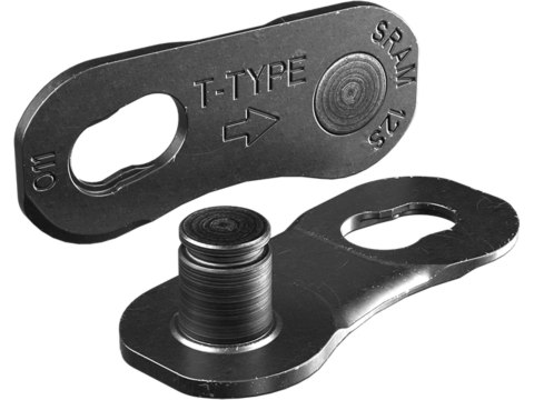 SRAM Kettenverschluss Power Lock T-Type für 12-biegowa Ketten, 4er Packung czarny PVD