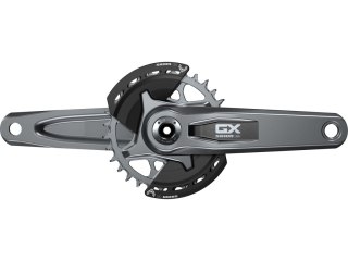 SRAM Kurbel GX Eagle T-Type DUB Wide 170mm, 32T DM, dark polar brak łożysk w zestawie, QF:174mm, CL55