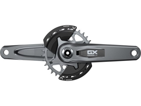 SRAM Kurbel GX Eagle T-Type DUB Wide 170mm, 32T DM, dark polar brak łożysk w zestawie, QF:174mm, CL55