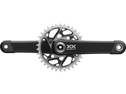 SRAM Korba XXSL Eagle DUB 170mm, 34T DM, czarny brak łożysk w zestawie, QF:174mm, CL55