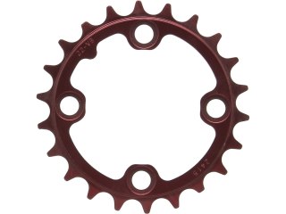 CHAIN RING MTB 22T 64 V3 ALUMINUM 3MM RED