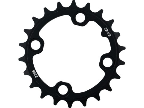 CHAIN RING MTB 22T 64 V3 ALUMINUM HARD BLACK