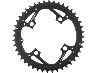 CHAIN RING MTB 44T 104 CAS V4 ALUMINUM 3MM BLAST BLACK