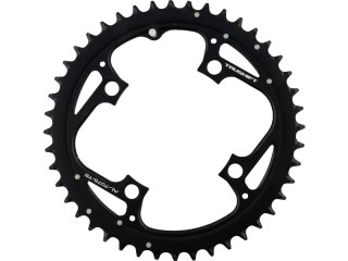 CHAIN RING MTB 44T 104 V4 ALUMINUM 3MM BLAST BLACK CNC