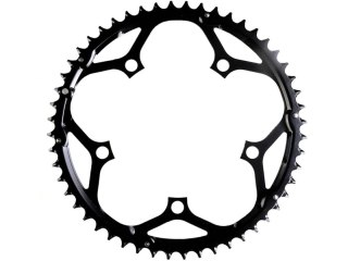 CHAIN RING ROAD 52T 130 TRIPLE V2 STEEL MATTE BLACK (52-42-30)